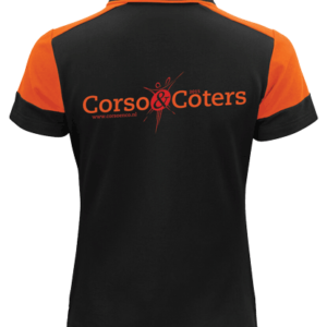 Polo | Dames <br>Rugbedrukking 'Corso&Coters'