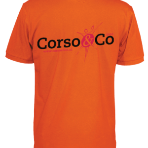 Corso&Co polo | Heren <br>Rugborduring 'Corso&Co'