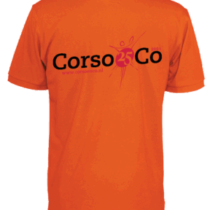 Corso&Co polo | Heren <br>Rugborduring 'Corso&Co' jubileumeditie