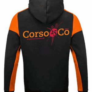 Hoodie | Unisex<br>Rugbedrukking 'Corso&Co' jubileumeditie