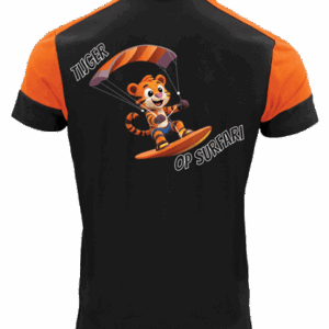 Thema polo | Heren <br>'Tijger op surfari'